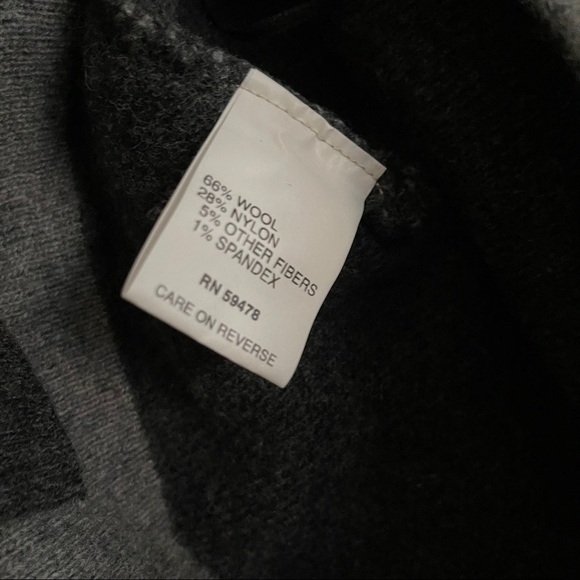 Chiaramente Italy Grey wool blend wrap cardigan - Picture 3 of 6